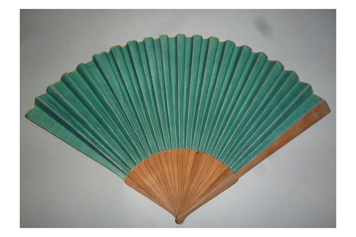 Fan for man, circa 1790-1800