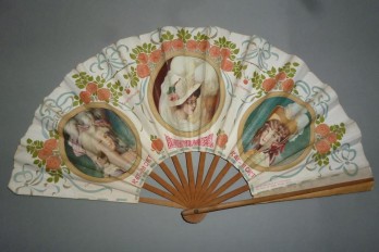 Cabaret du Rat Mort, advertising fan circa 1900-1910