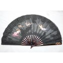 Among the spring nymphs, fan by Aufray, circa 1880-90