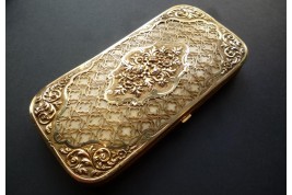 Flowers, cigares case, 19th century