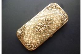 Flowers, cigares case, 19th century