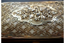 Flowers, cigares case, 19th century