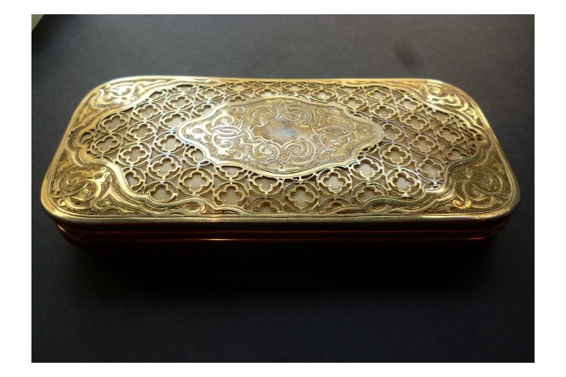 Flowers, cigares case, 19th century