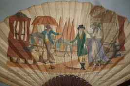 La revanche donnée aux Sans-Culottes, revolutionnary fan, circa 1791