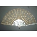 Suns of Tenerife, lace fan Nanduti, late 19th century