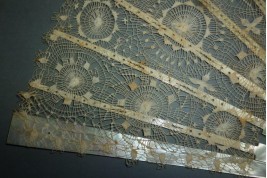 Suns of Tenerife, lace fan Nanduti, late 19th century