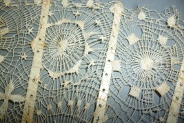 Suns of Tenerife, lace fan Nanduti, late 19th century