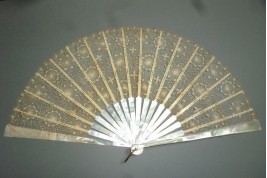 Suns of Tenerife, lace fan Nanduti, late 19th century