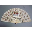 Destiny lottery,  fan circa 1840-50, from collection of Lucien Duchet