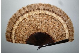 Partridge, hunting fan, circa 1895-1900