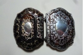 Écaille et vermeil, tabatière XVIIIème