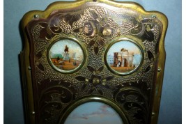 Souvenir de Paris, étui à cigares Napoléon III