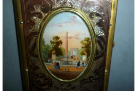 Souvenir de Paris, étui à cigares Napoléon III