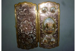 Souvenir de Paris, étui à cigares Napoléon III