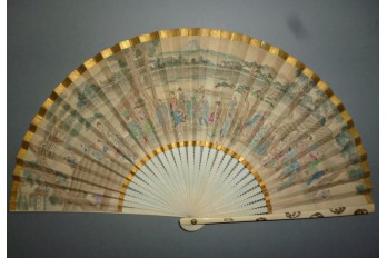 Éventail japonais, XIXème siècle