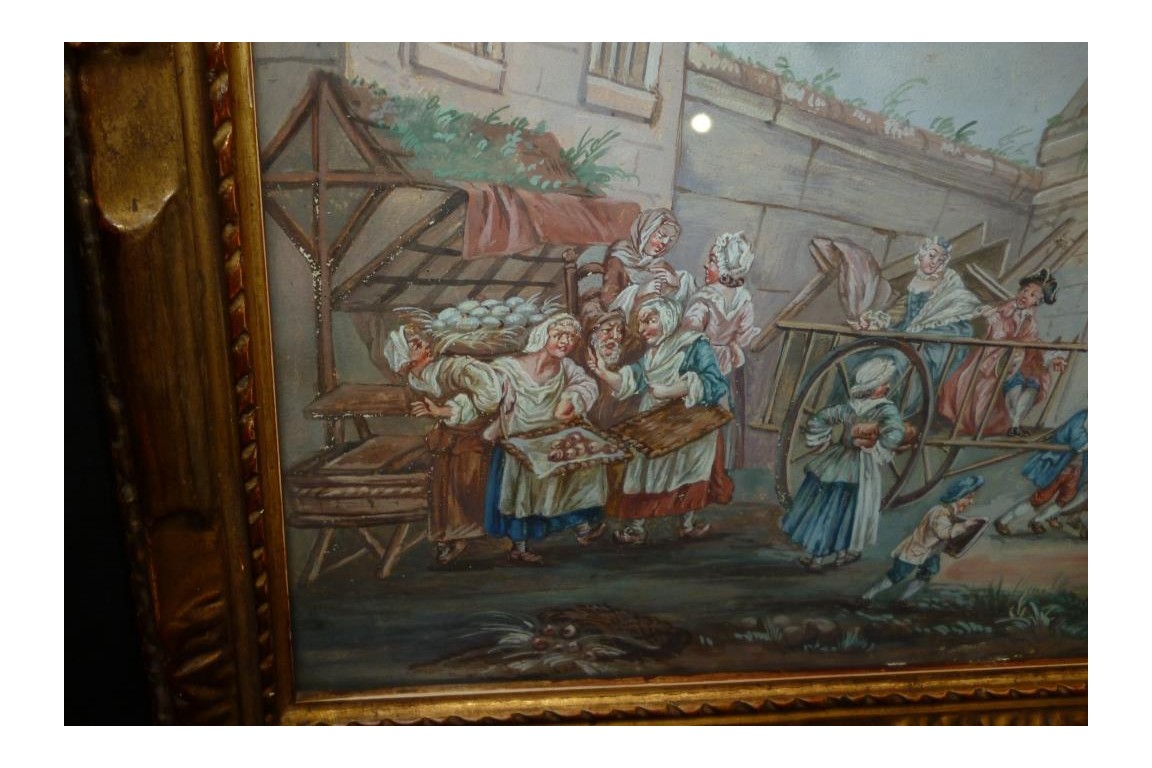 The move, 18th century painting