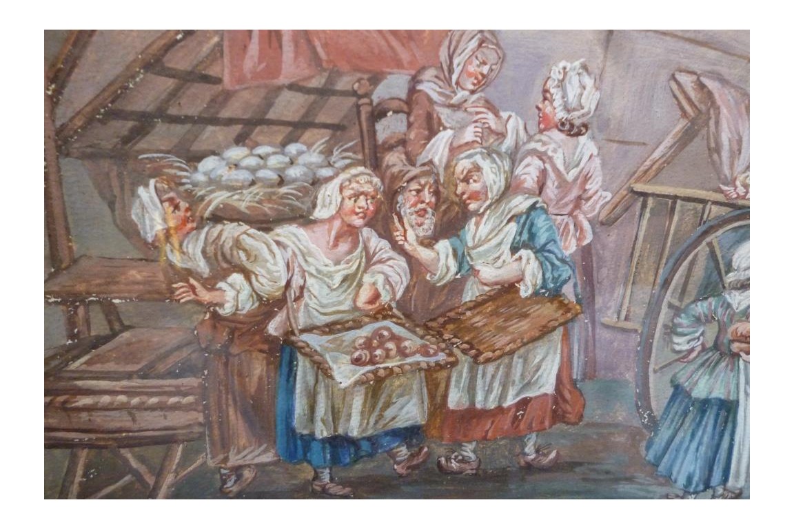 The move, 18th century painting