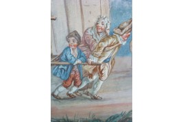 The move, 18th century painting