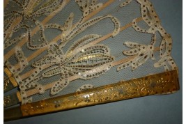 Iris, Art Nouveau fan