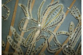 Iris, Art Nouveau fan
