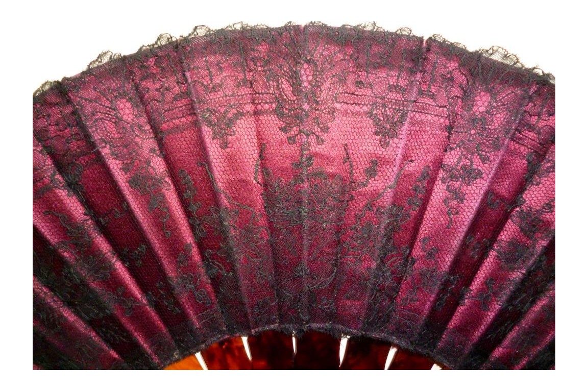 Bamboo and lace, late 19th century