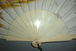 Children's games, fan by Lauronce, late 19th century