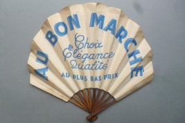 Au Bon Marché, advertising fan