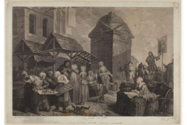 The move, 18th century painting