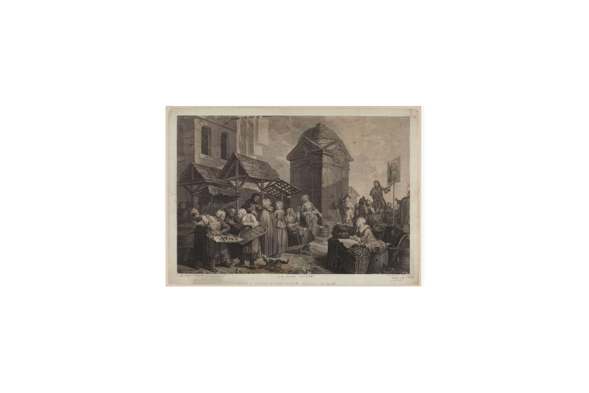 The move, 18th century painting