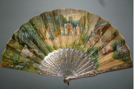 Faust and Marguerite, fan since James Tissot, circa 1865-70