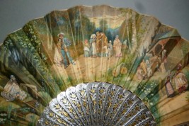 Faust and Marguerite, fan since James Tissot, circa 1865-70