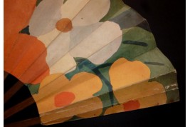 Rosine,  Paul Poiret, advertising fan, Art Deco period