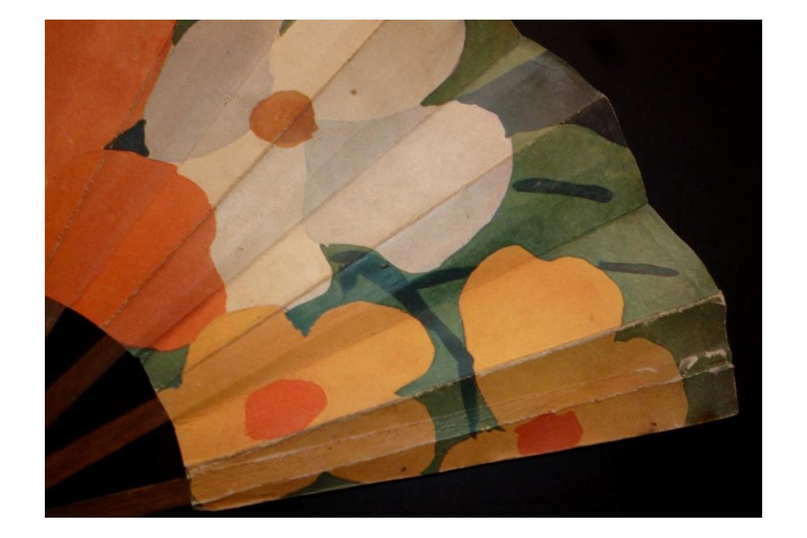Rosine,  Paul Poiret, advertising fan, Art Deco period