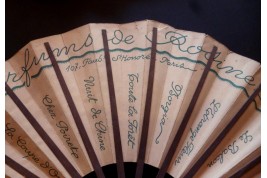 Rosine,  Paul Poiret, advertising fan, Art Deco period