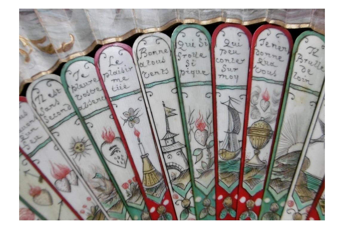 Il n'y a place que pour vous, Mariaval ! Fan circa 1730-40