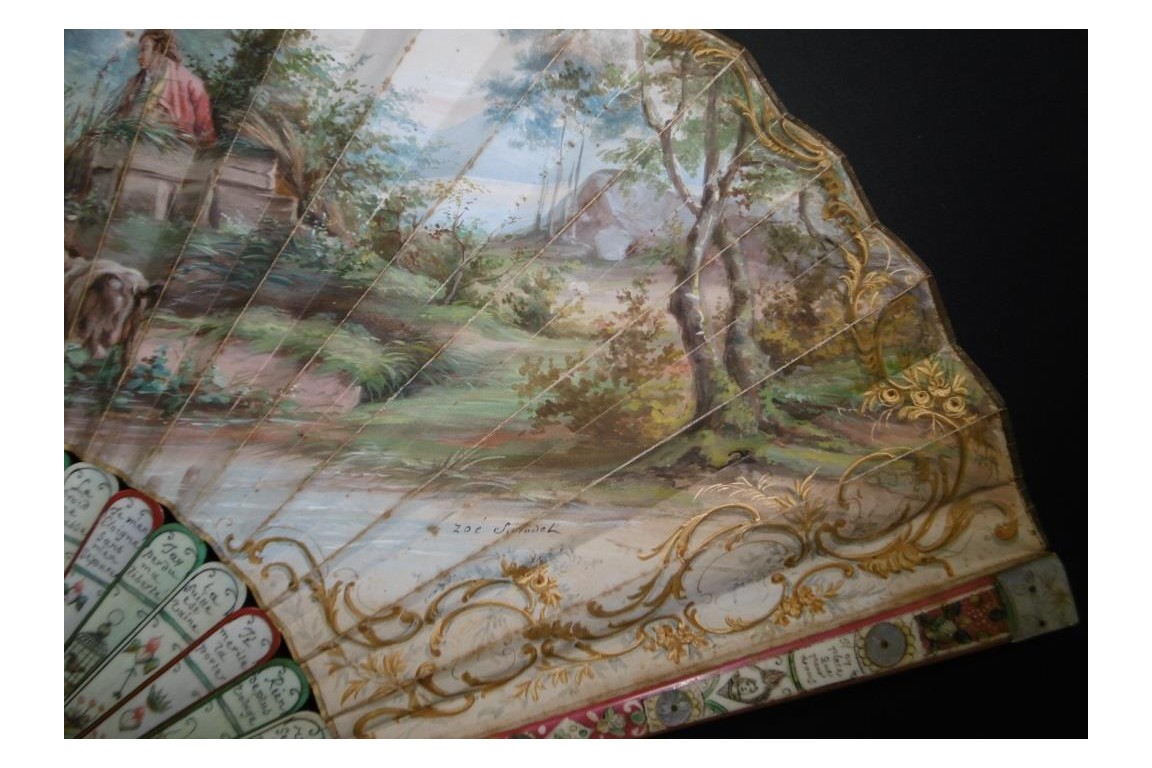 Il n'y a place que pour vous, Mariaval ! Fan circa 1730-40