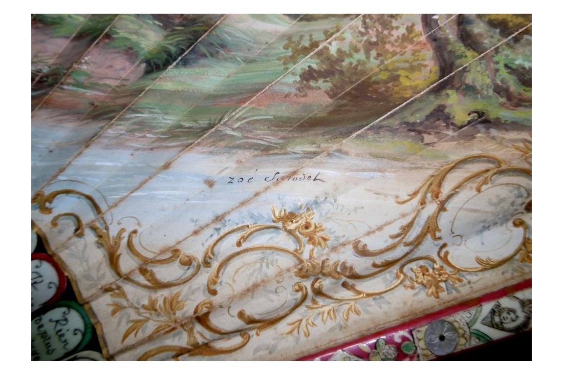 Il n'y a place que pour vous, Mariaval ! Fan circa 1730-40