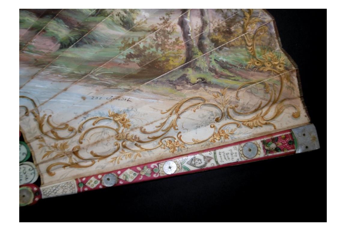 Il n'y a place que pour vous, Mariaval ! Fan circa 1730-40