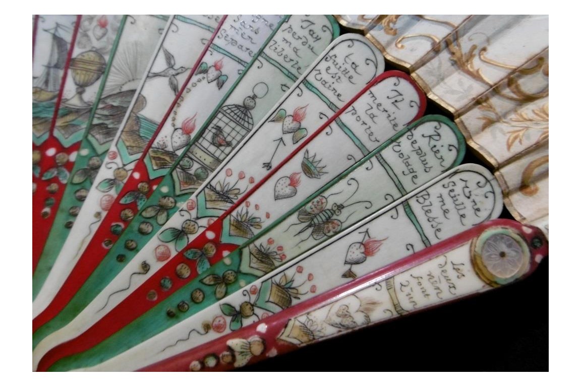 Il n'y a place que pour vous, Mariaval ! Fan circa 1730-40