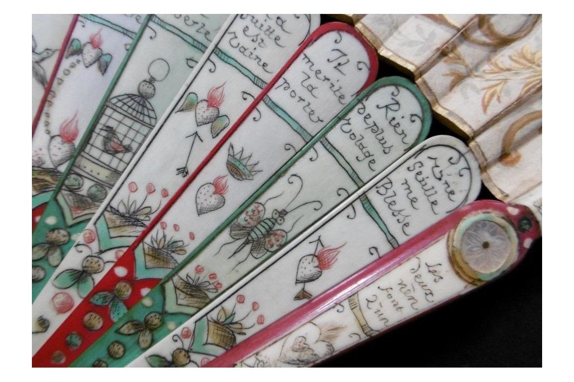 Il n'y a place que pour vous, Mariaval ! Fan circa 1730-40