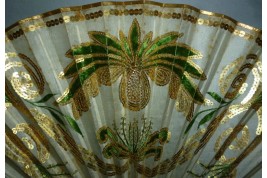 Imperial pineapple, fan circa 1805-10