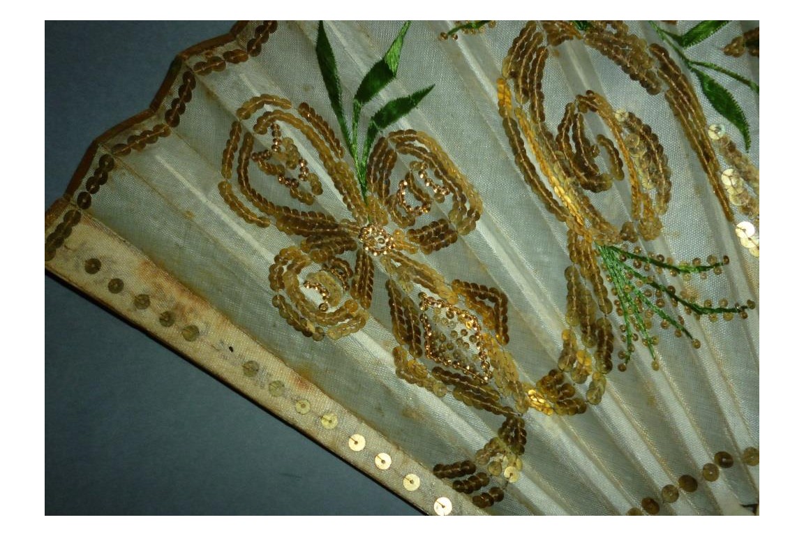 Imperial pineapple, fan circa 1805-10