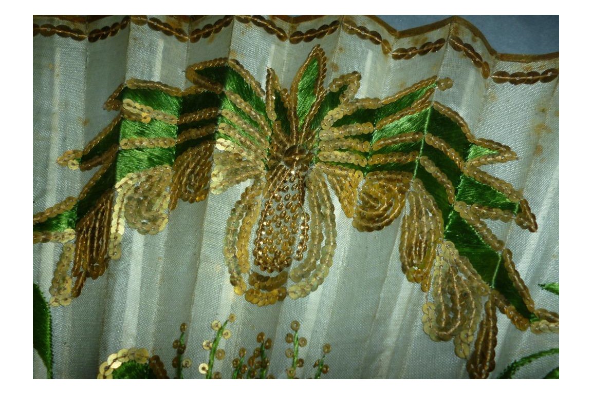 Imperial pineapple, fan circa 1805-10