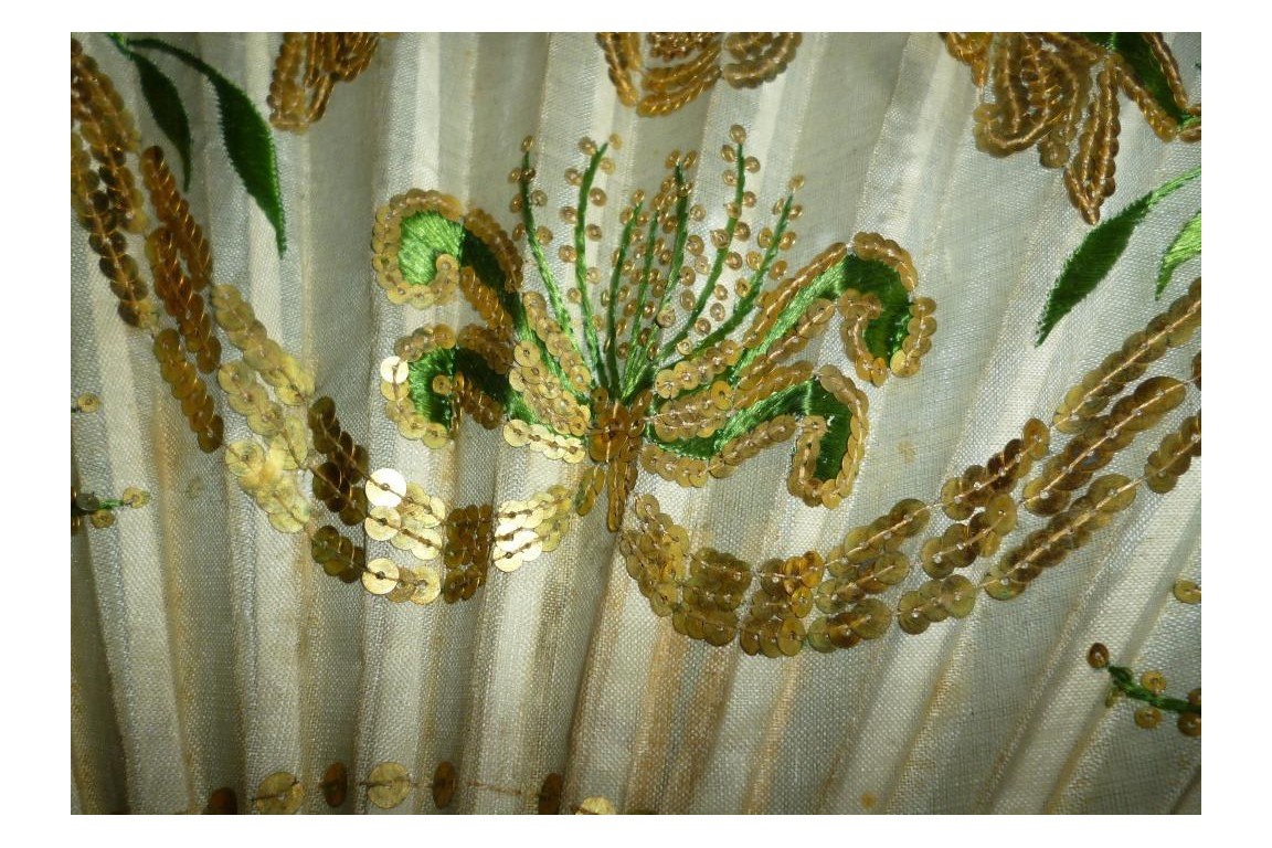Imperial pineapple, fan circa 1805-10