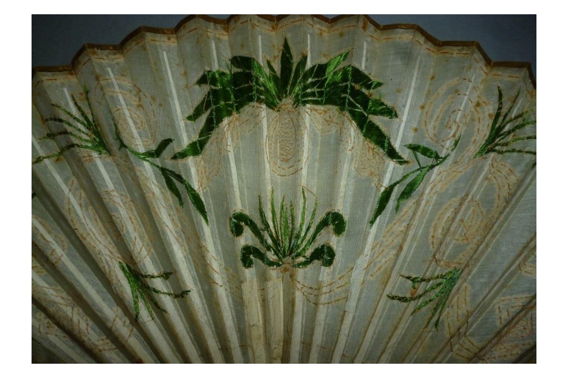 Imperial pineapple, fan circa 1805-10