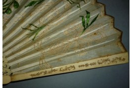 Imperial pineapple, fan circa 1805-10