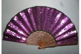 La vie en violet, fan circa 1900