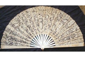 Fan from a Marquise, fan circa 1885-95