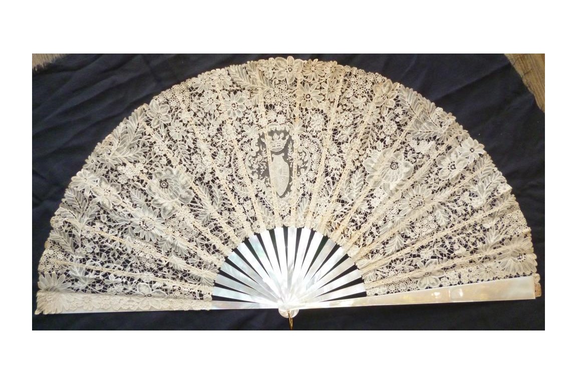 Fan from a Marquise, fan circa 1885-95