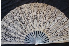 Fan from a Marquise, fan circa 1885-95